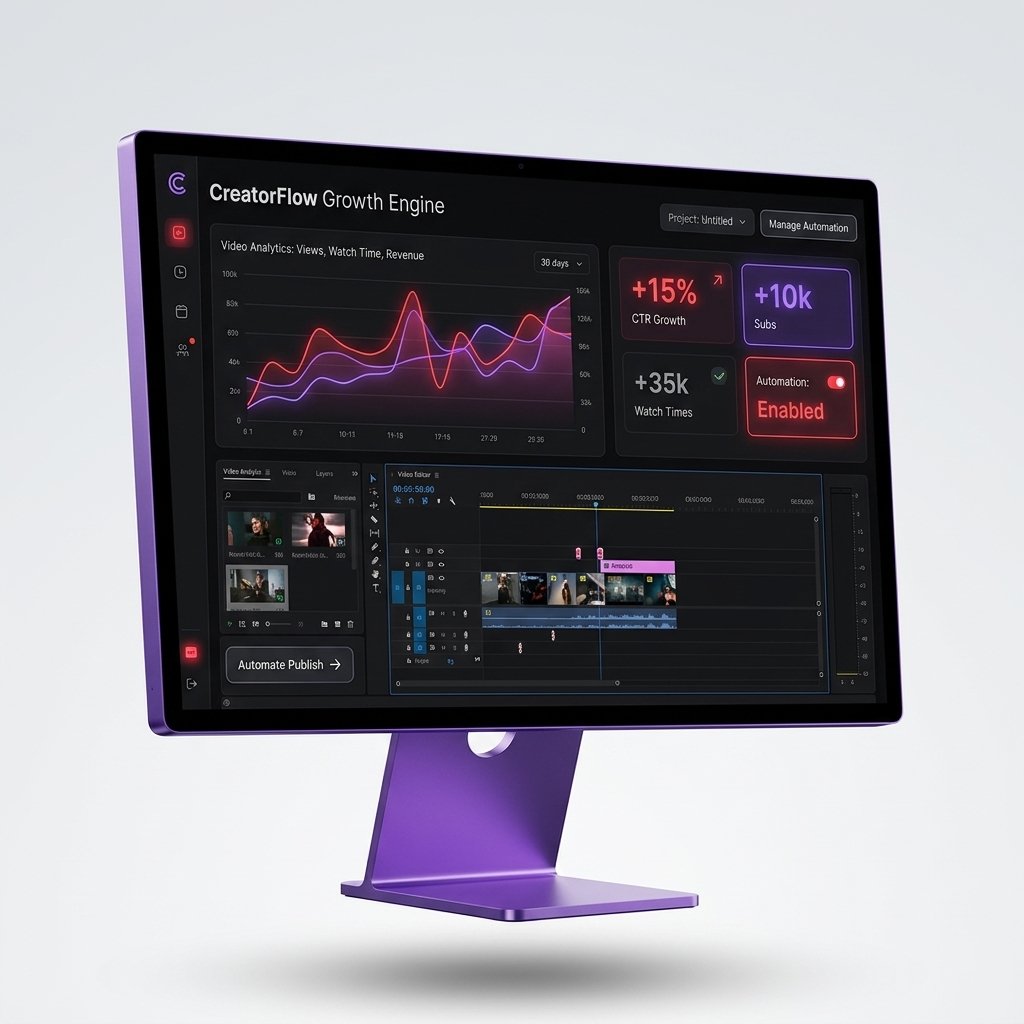 CreatorFlow Growth Engine — YouTube Automation project by DigitalMarketing30